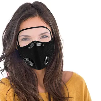 Ekrano užsklandą masque 1PC KD2.5 Kvėpuojantis Burnos Kaukę Unisex Apsaugos Kaukė Su Akimis Shield tušas маска для лица máscara бандана