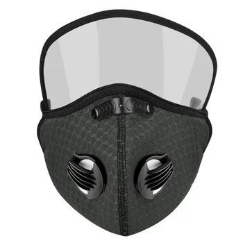 Ekrano užsklandą masque 1PC KD2.5 Kvėpuojantis Burnos Kaukę Unisex Apsaugos Kaukė Su Akimis Shield tušas маска для лица máscara бандана