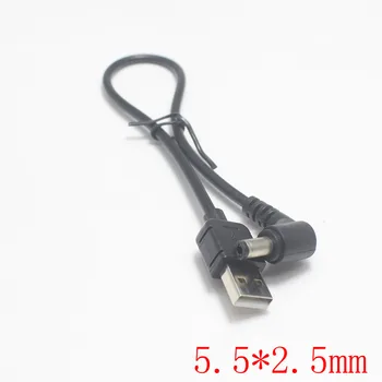 5vnt 3A-5A Didesnių dabartinis USB 2.0 į nuolatinės SROVĖS Elektros Kištukas 5.5*2.5 5.5*2.1 4.8*1.7 4.0*1.7 3.5*1.35 2.5*0.7 mm mini garsiakalbis PC ir t.t