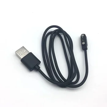 Greitas Pristatymas Pagalbos atsarginės Įkrovimo Kabelis Smart Žiūrėti smart juosta 2pin 2.84 mm 4mm Magnetas Siurbimo USB, Maitinimo kabeliai, įkroviklis