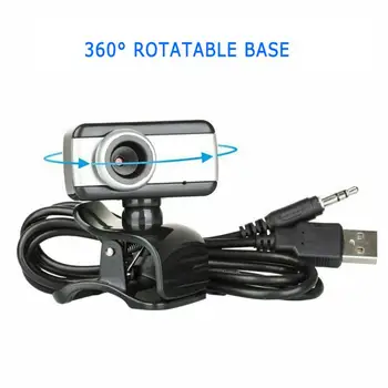 Plačiaekranis Video Darbas Namų Reikmenys HD 480p Kamera Su integruotu Mikrofonu, USB Kompiuterio Web Kamera, Skirta 