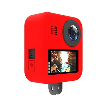 Už GoPro MAX Fotoaparatas Silikono Atveju Kompaktiško Dydžio, Ryškių Spalvų Nuimamas Objektyvo Dangtelis Gopro Max vaizdo Kamera