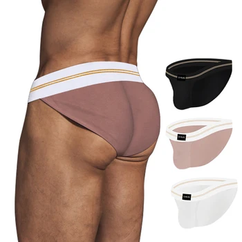 Naujas ORLVS Modalinis Vyro Kelnės Sexy Vyrų Kelnės Apatiniai Vyras Minkštas Quick Dry Mens Underware Slydimo Hombre Gėjų Bailys Kelnaitės