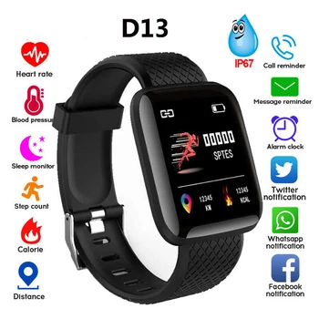 D13 Smart Laikrodžiai Elektroninio Sporto Smartwatch Fitness Tracker, Skirta 
