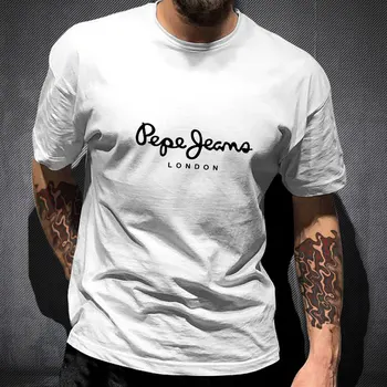 Homme Marškinėlius Prekės, vyriški T-shirt Medvilnės Streetwear Hip-Hop Spausdinti O-kaklo Vyrams, Moterims Vasaros Laisvalaikio T-shirt Vyrai Negabaritinių Tees Viršūnės