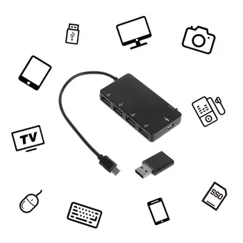 4 Port Micro USB 